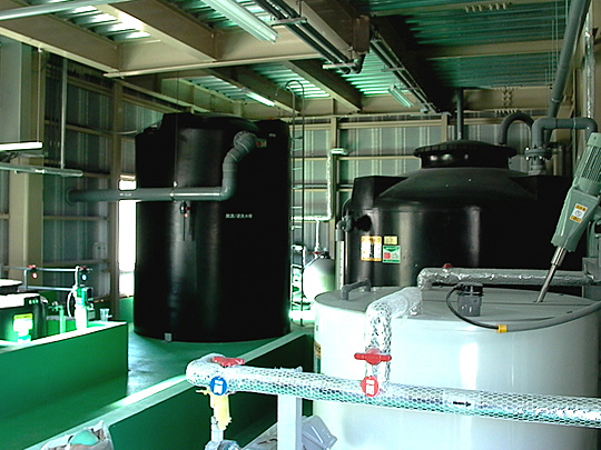 Wastewater treatment building 1F